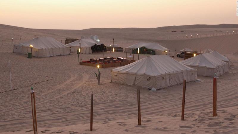 Qatar desert hotel